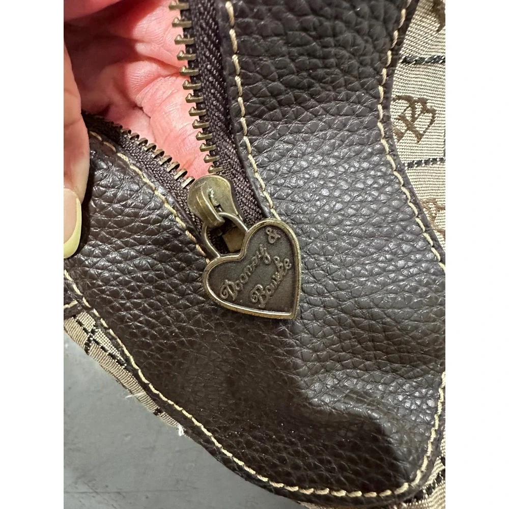 Authentic Vintage Dooney & Bourke Signature Monogram Bag
